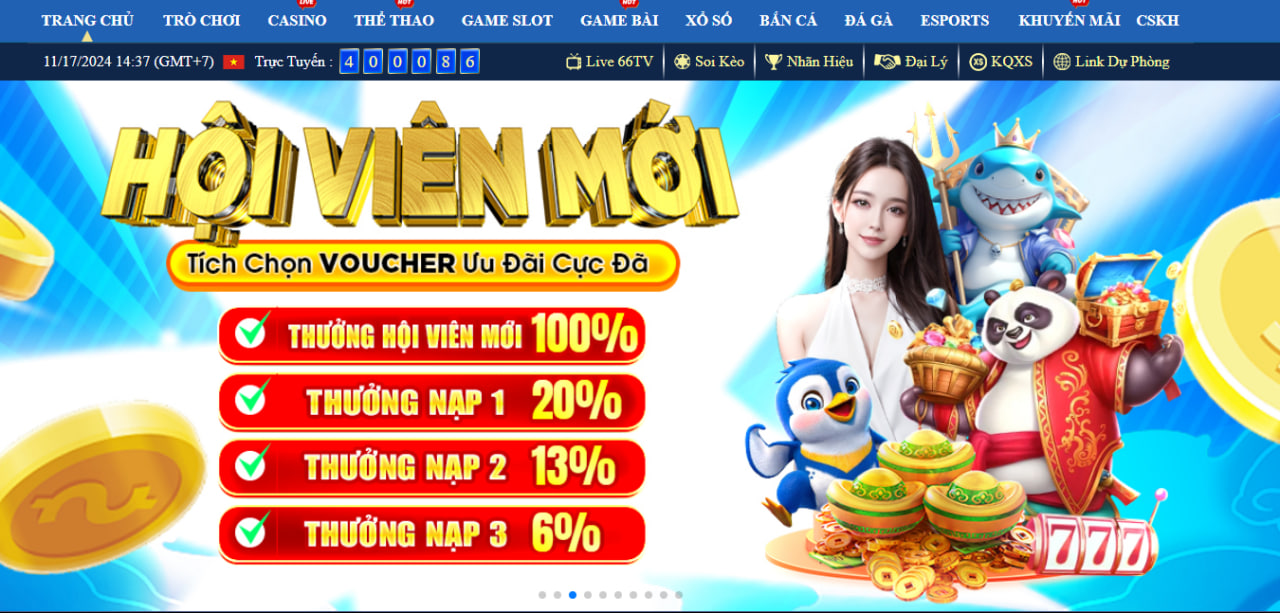 Nhà cái thường xuyên tổ chức các khuyến mãi nhằm thu hút nhiều thành viên